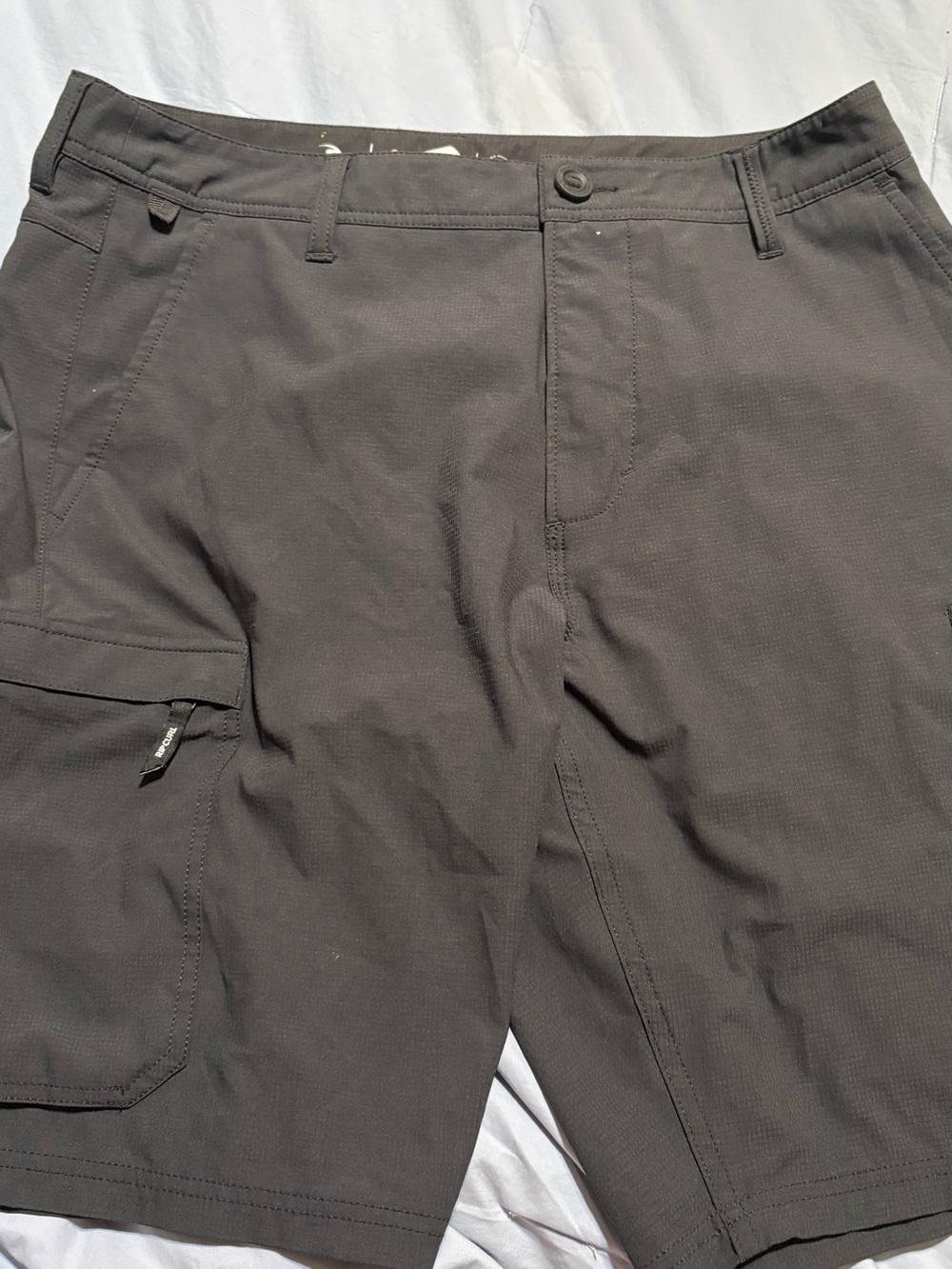 Rip Curl Men's Dark Gray Cargo Shorts